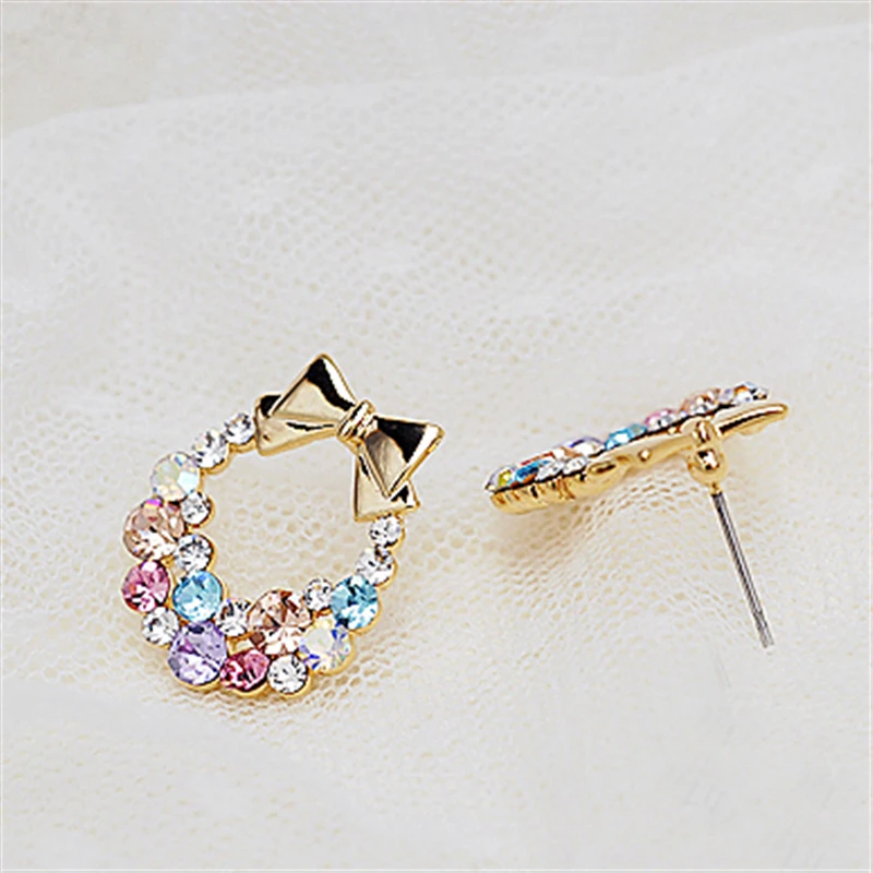 2019 Новое поступление Горячая мода Brincos Oorbellen Bijoux красочные Кристальные Eaerrings