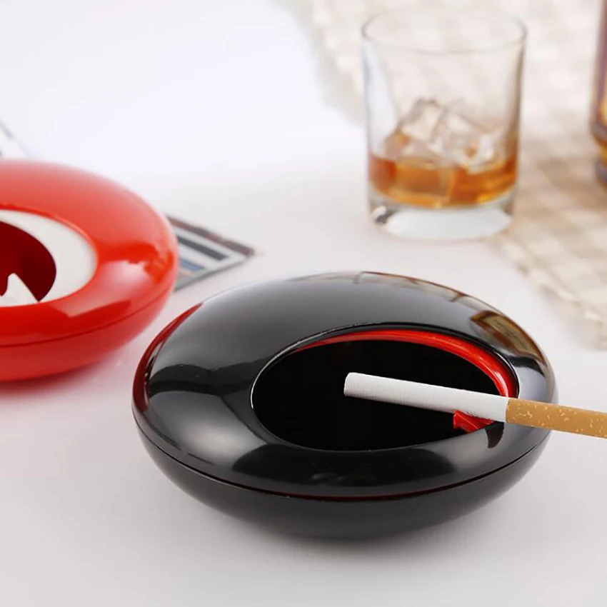 

Ashtray Home Living Room Nordic Large Fashion Multi-Function Coffee Table With Lid Office Creative Personality Trend Home Decor