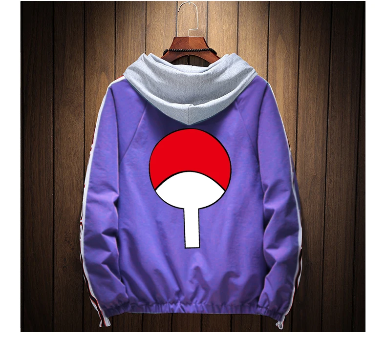 Purple h Аниме Повседневная мужская куртка Dragon Ball летающие куртки для пар зимняя Гоку на молнии куртка с Наруто Женская куртка милитари Hombre - Цвет: Purple h