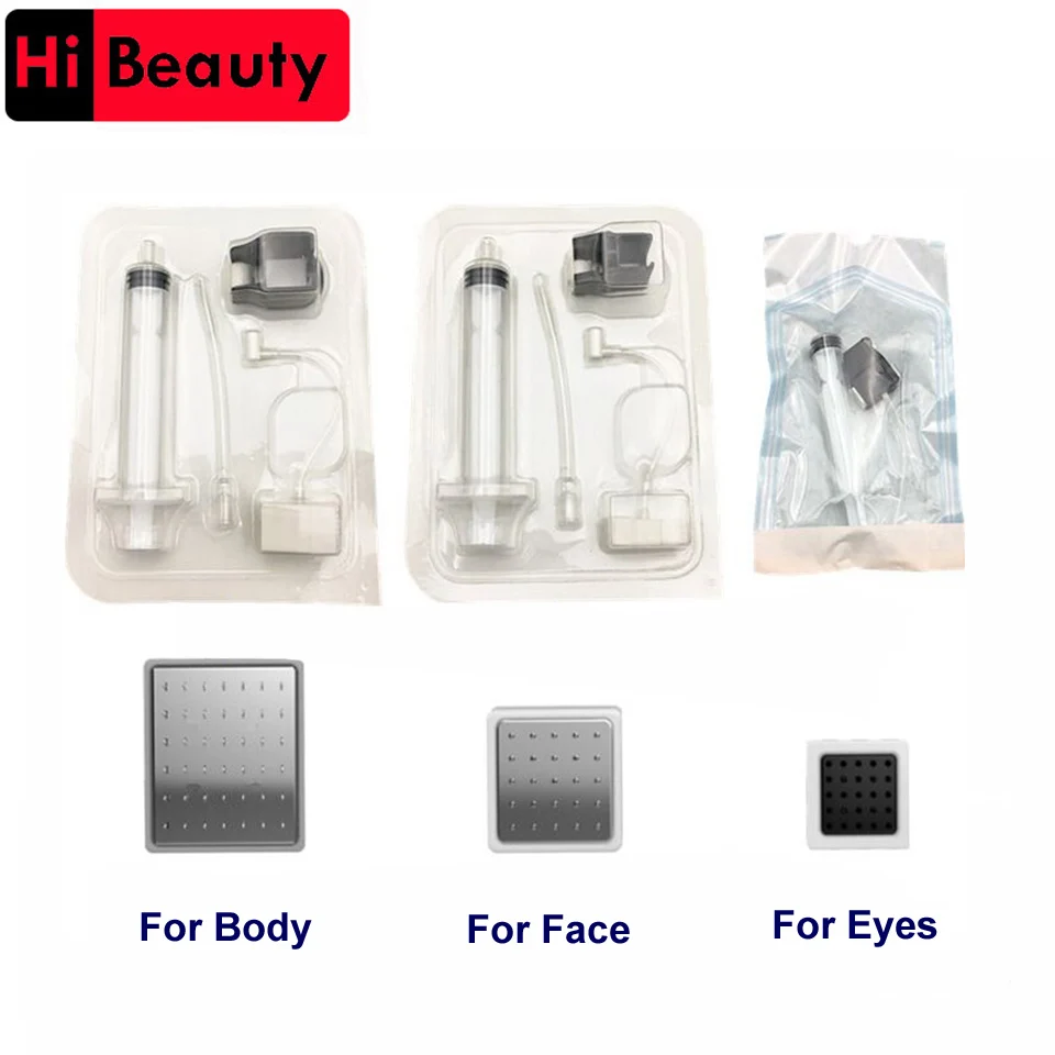 1 шт. одноразовый фотонный ванадиевый титановый Хрустальный инъекционный шприц