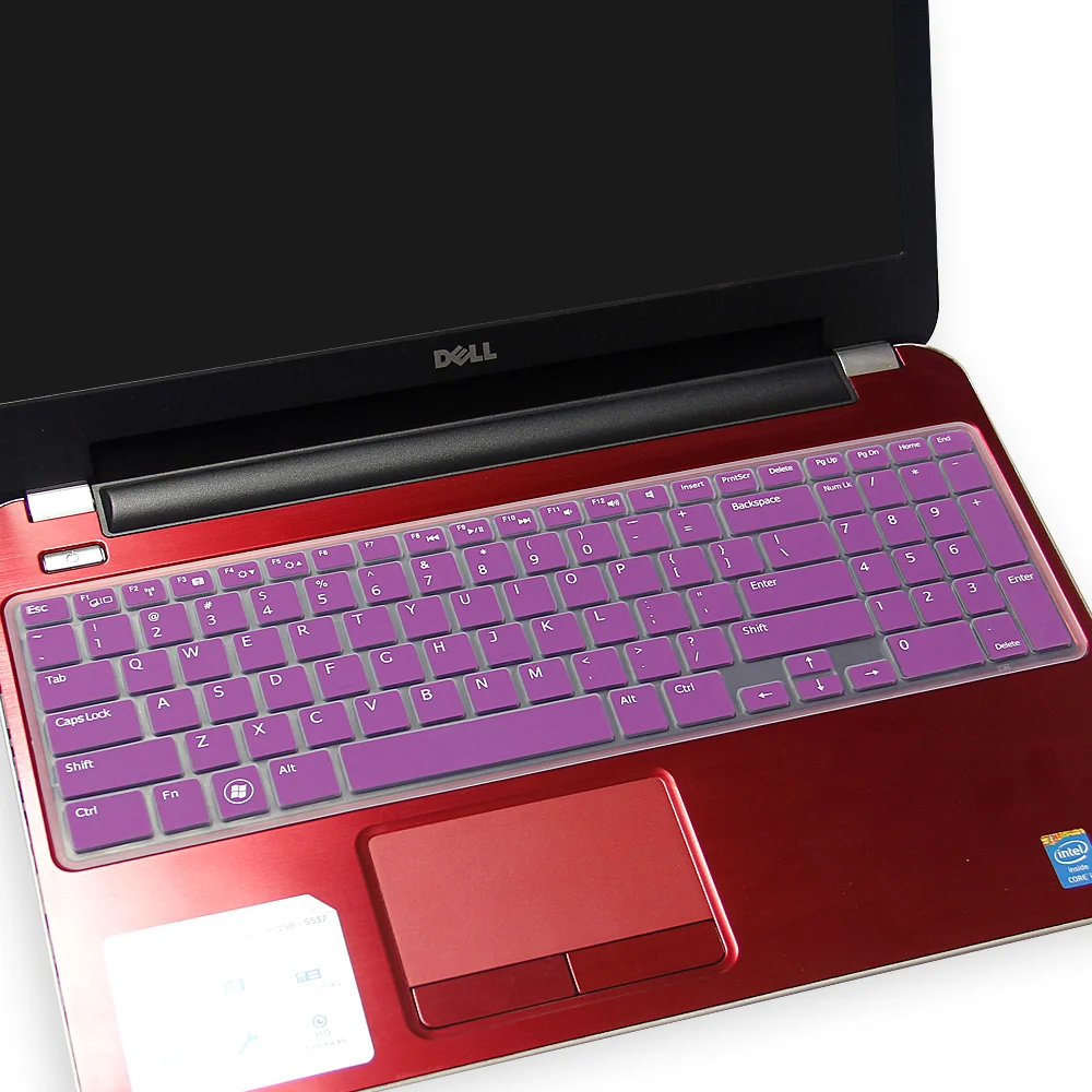 Силиконовый защитный чехол для клавиатуры Dell Inspiron 15R 5737 M5110 N5110 M511R (версия 2011 2012) 15 6