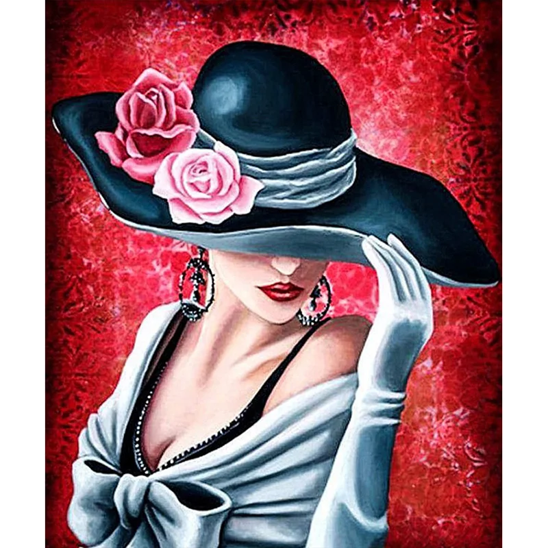

5D Full Square Diamond DIY Diamond Painting Red-crowned crane diamond Embroidery Cross Stitch Rhinestone Mosaic Wall stickers