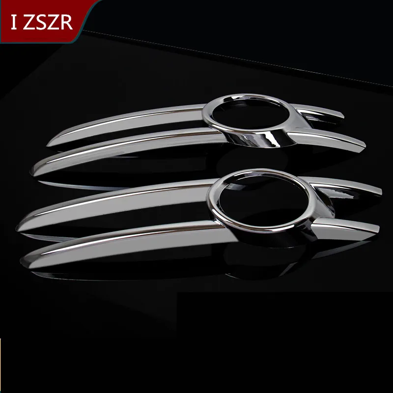 ABS Chrome Front Fog Light Decorated Frame For Audi Q3 2013-2016 Z2AAL323 | Автомобили и мотоциклы