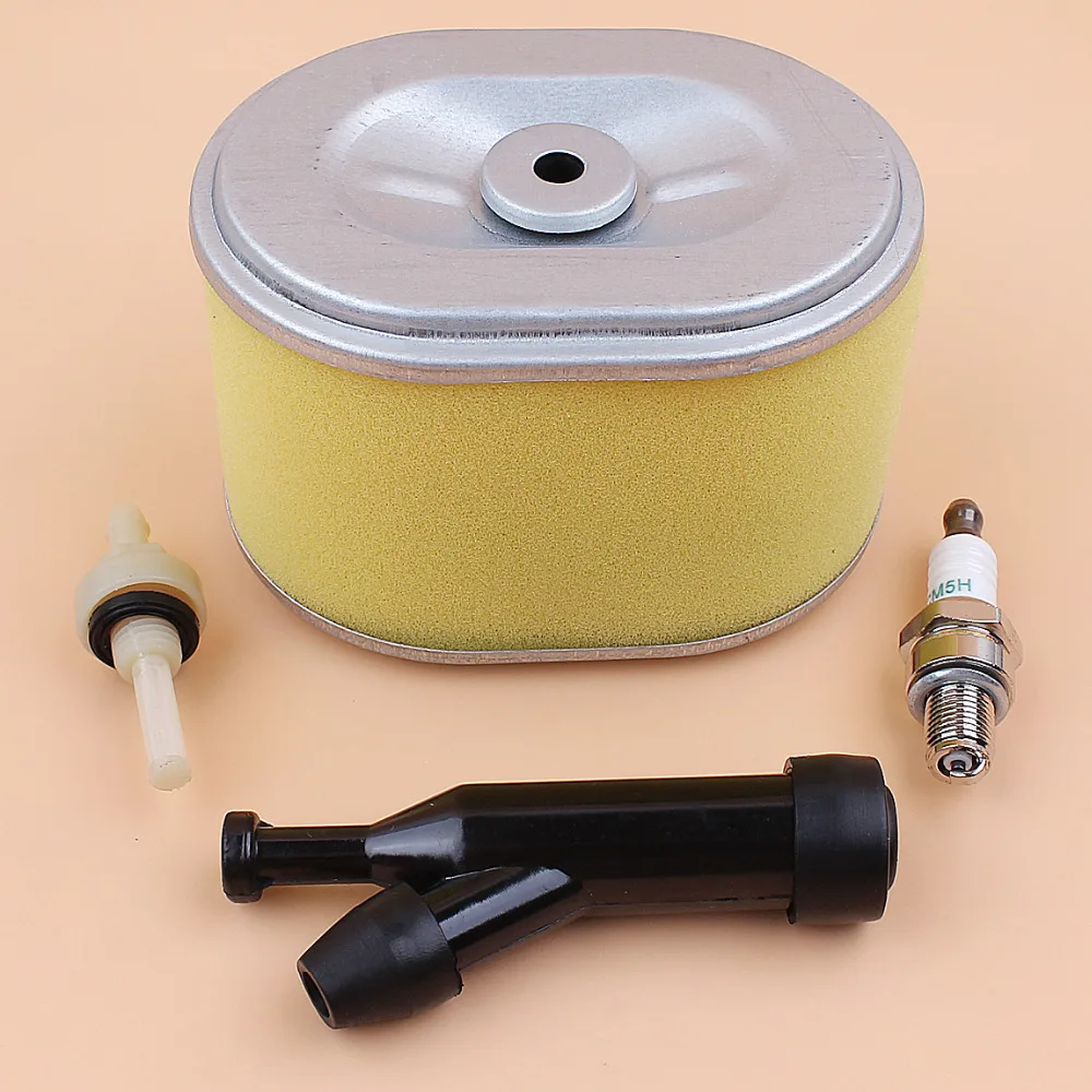 Air Filter Spark Plug Cap Tune Up Kit For Honda GX140 GX160 GX200 17210-ZE1-822 17210-ZE1-505 5.5-6.5HP Gas Engine Motor | Инструменты