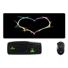 Mairuige креативный рисунок красивый большой рисунок сердца для декоративного стола и большой Szie 400x900 Настольный коврик для игроков