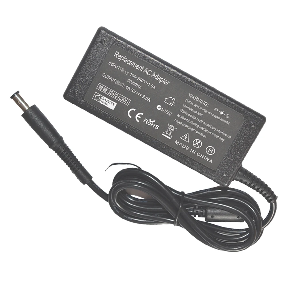 18 5 V 3.5A 65W Замена для HP PAVILION DV4 DV5 DV6 DV7 7 4*5 0 MM Ноутбук AC зарядное устройство адаптер