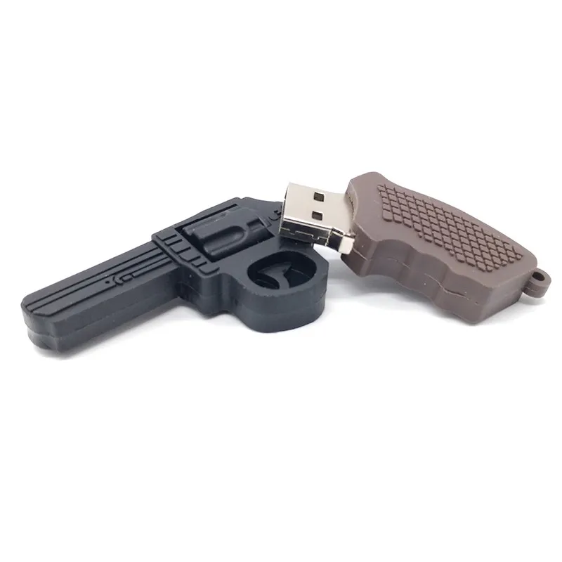 Usb флеш-накопитель в виде мультяшного пистолета 64 ГБ 32 16 8 4 Гб карта памяти AK47