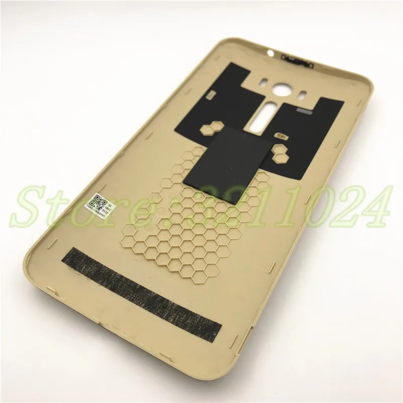 Чехол на заднюю крышку батарейного отсека для ASUS Zenfone 2 Laser ZE600KL ZE601KL Z011D с кнопкой питания+ логотип