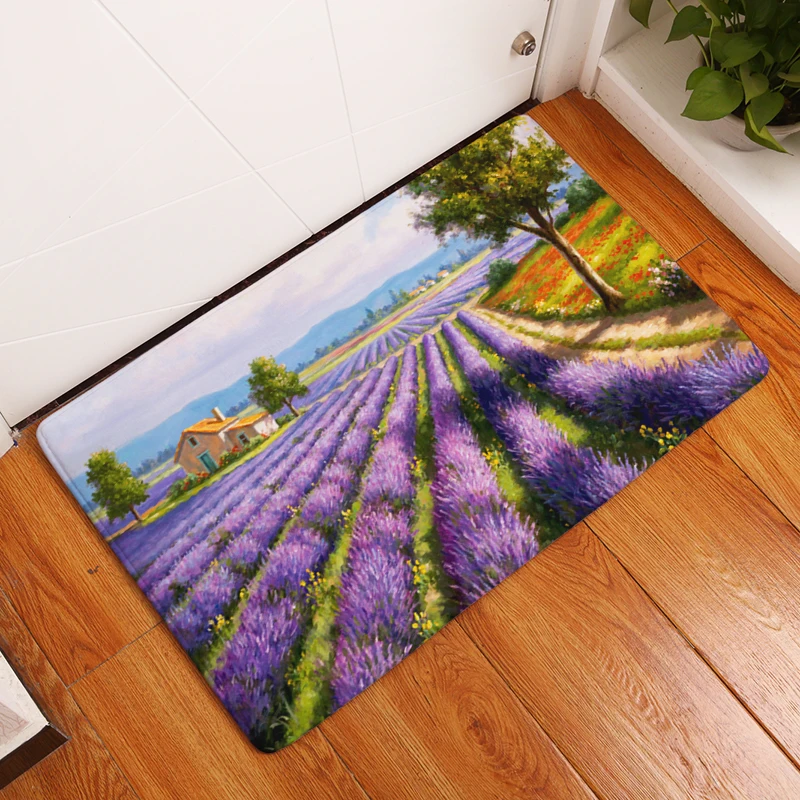 Новинка 2017 деревенские ковры с принтом Нескользящие кухонные коврики для дома