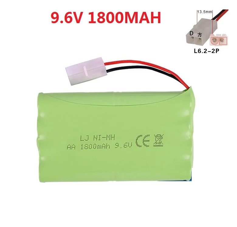 9 6 V 1800 мАч/2800 мАч Ni-MH батарея AA/USB зарядное устройство для RC грузовик/RC
