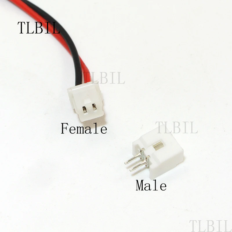 10 комплектов 1 25 мм PIN 2/3/4/5/6/Pin мужской и женский PCB разъем JST 2 Pin Прямая
