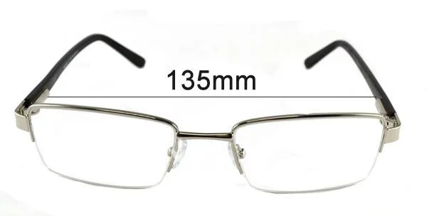 Free Shipment Metal Hlaf rim Optical Frames for man | Аксессуары для одежды