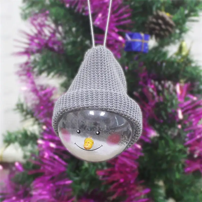 Cute Snowman Christms Ball Ornaments Decoration Xmas Tree Hanging Decor Showcase Pendant Festival Party | Дом и сад