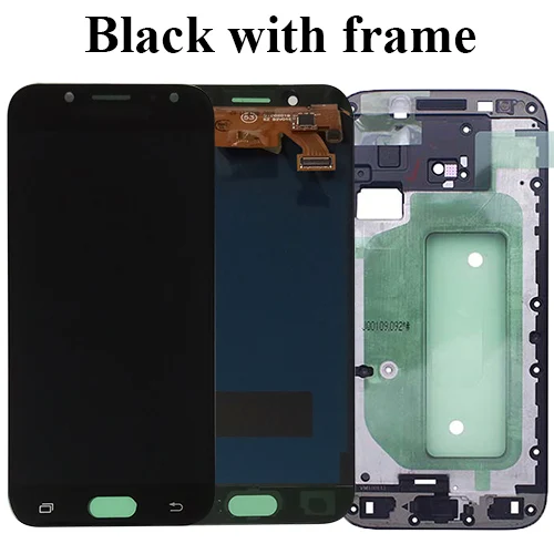 Black with Frame J530F дисплей для samsung Galaxy J5 J5 Pro lcd J530 J530F J530M SM-J530F J5 Pro Дисплей lcd сенсорный экран дигитайзер Запчасти - Цвет: Black with Frame