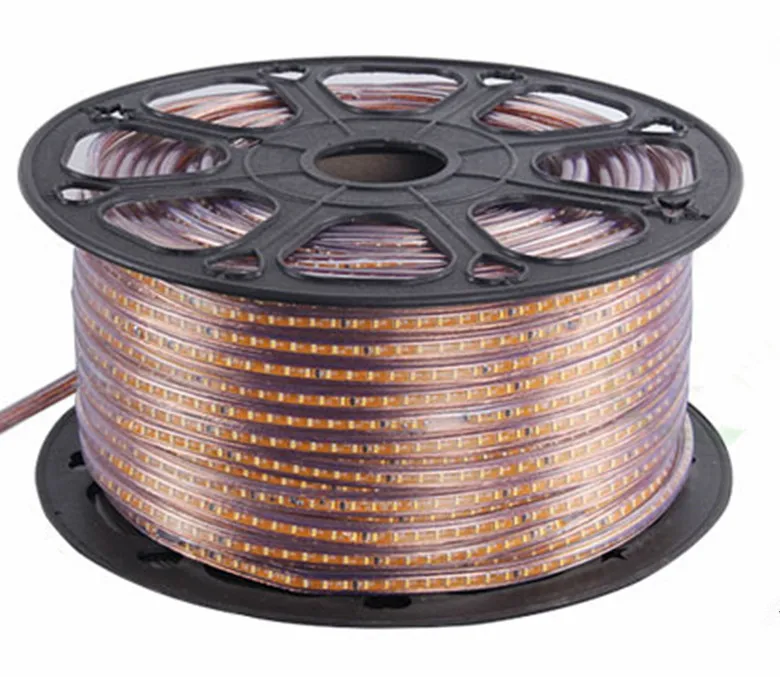 100m 220v двойной ряд 120 светодиодный/м SMD 5730 3014 2835 5050 светодиодный полосы пригодный
