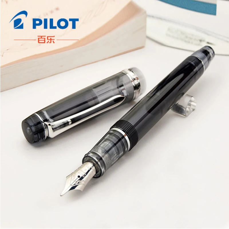 Ручка перьевая Pilot FKVH-15SRS с поворотным всасывающим устройством 14 карат цвет в