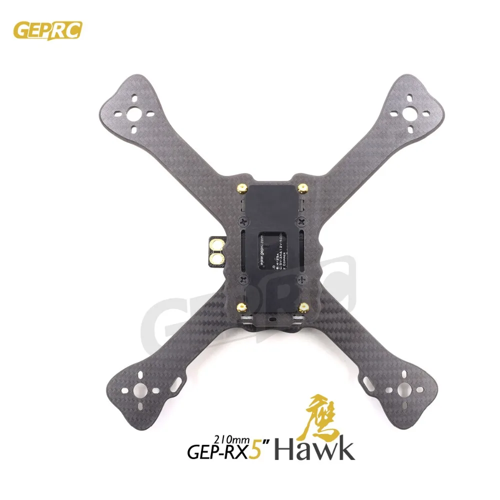GEPRC GEP-RX5 Hawk DIY FPV мини-Дрон Квадрокоптер 3k Углеродное волокно 210 мм рамка со старым
