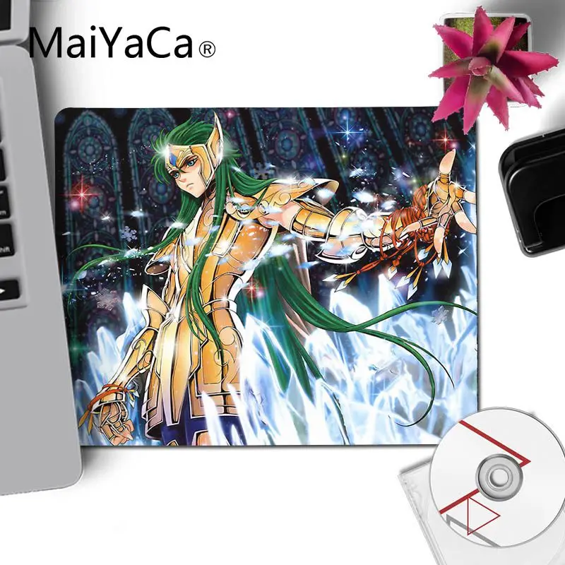 No LockEdge 18x22cm MaiYaCa винтажная классная офисная мышь ST Seiya, геймер, мягкая мышь подставка для ноутбука, игровой коврик для мыши - Цвет: No LockEdge 18x22cm