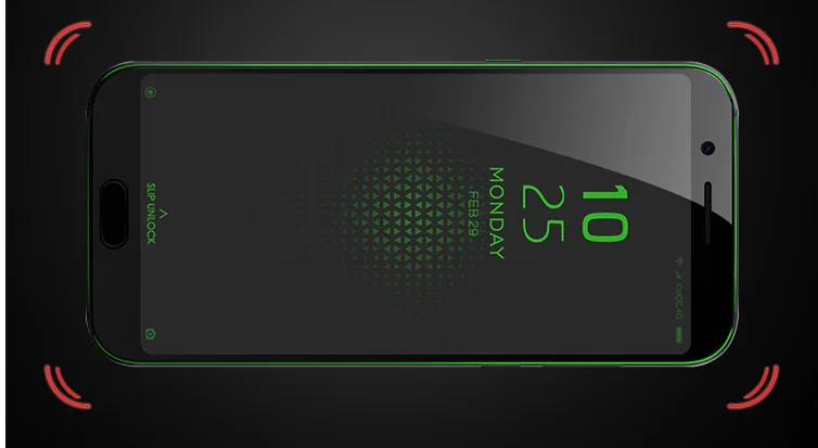 Защитная пленка с полным покрытием экрана для Xiaomi Black Shark устойчивая к царапинам