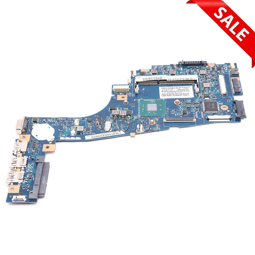 Материнская плата NOKOTION ZBWAA LA B303P Rev 1 0 K000891450 для ноутбука toshiba satellite C55 B5202