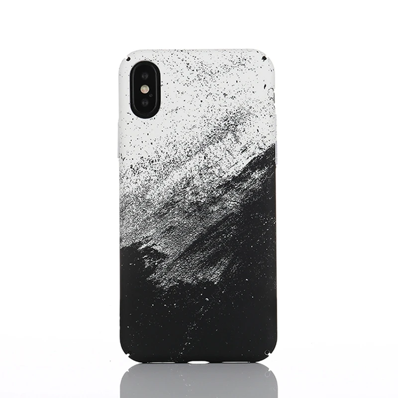 Чехол для iPhone X чехол телефона с абстрактным граффити 10 6 6S 8 7 Plus модный жесткий