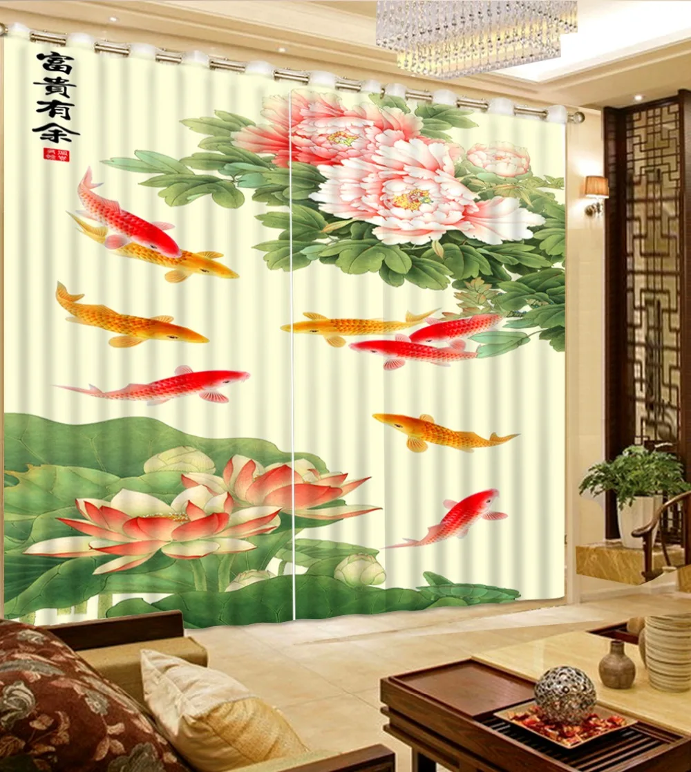 Классический домашний декор украшение для дома спальни 3D занавеска цветная