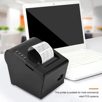 nepos thermal receipt kitchen printer 80mm small ticket barcode pos printer auto cutting printer support usbseriallan
