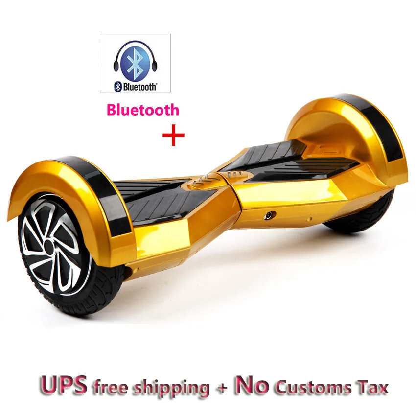 Gyroscooter 8 дюймов Bluetooth Ховерборд самобалансирующийся электрический самокат