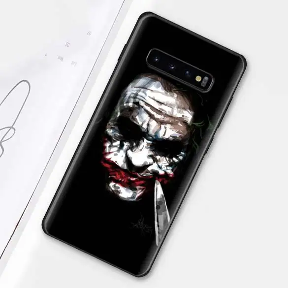 011 "," Харли Квинн "," Джокер "Черный силиконовый чехол для samsung Galaxy S10 S10e S8 S9 плюс S7 A40 A50 A70 Note 8 9 чехол Крышка - Цвет: 011