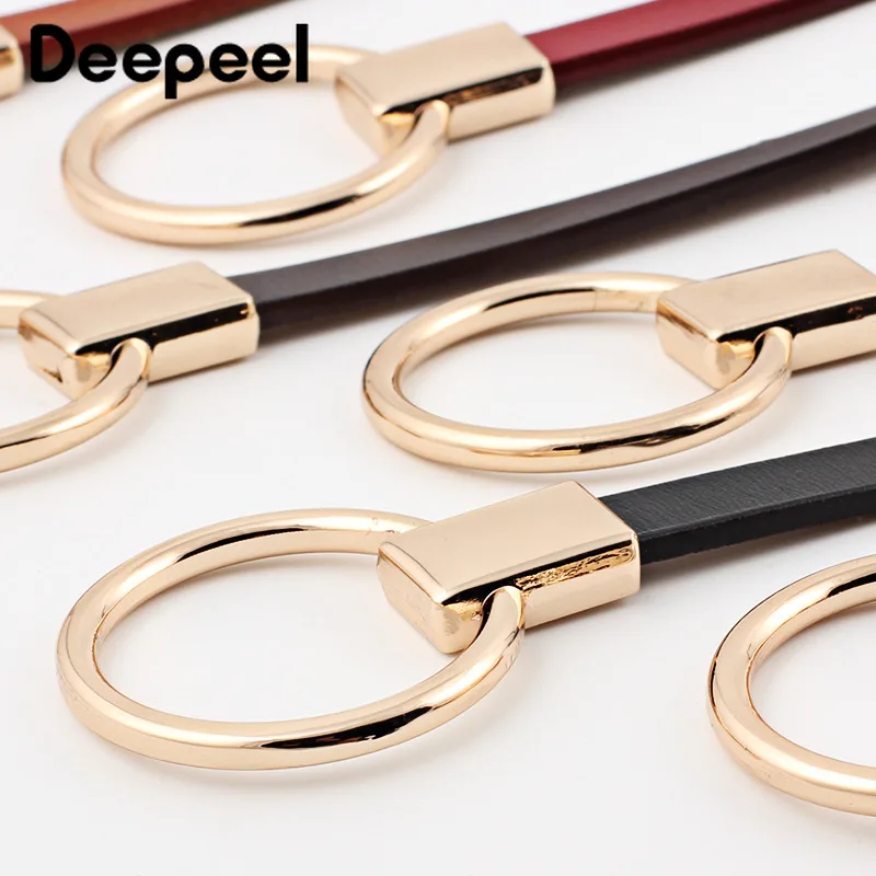 Deepeel 1 шт. тонкий ремень из искусственной кожи/воловьей кожи искусственная