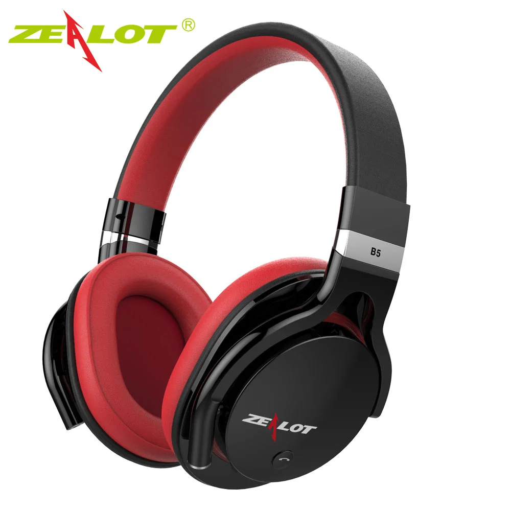Zealot B5 Bluetooth наушники стерео бас беспроводные гарнитура с поддержкой микропона TF