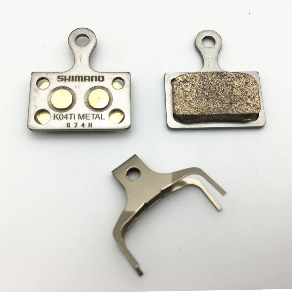 XTR M9100 тормозные колодки BR-M9100 BR-R9170 R8070 R7070 RS805 RS505 RS405 RS305 тормозной суппорт K02Ti резиновая прокладка дисковые тормозные колодки - Цвет: K04TI 1 SET BOX