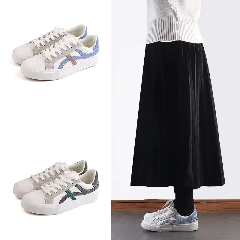 Кеды женские холщовые низкие кроссовки повседневная обувь на плоской подошве с