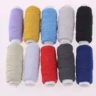 Набор цветных эластичных ниток, 10 рулоновнабор, недорогие эластичные нитки для промышленной швейной машинки, для браслетов, бисероплетения, аксессуары сделай сам