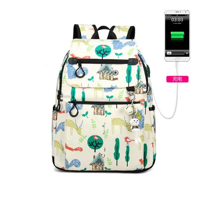 Классический оригинальный женский студенческий модный рюкзак Mochila Feminina 2019