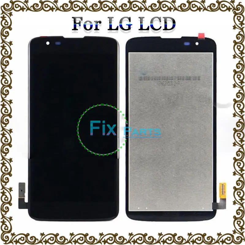 Черный ЖК-дисплей для LG K7 X210 X210DS + дигитайзер сенсорного экрана с рамкой в сборе
