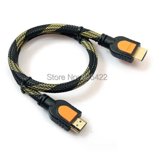 Высокоскоростной Премиум Кабель HDMI 1 4 V 1080P для XBOX ONE XONE BLURAY 3D HD Ready HDTV 50 шт./лот|cable hdmi