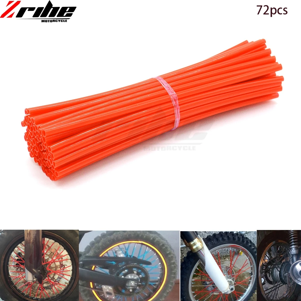 

Защитные накладки для спиц, 72 шт., для EXC SX SXF SX-F EXCF XCW MX 250 350 450 500 525 yz250 WR450F