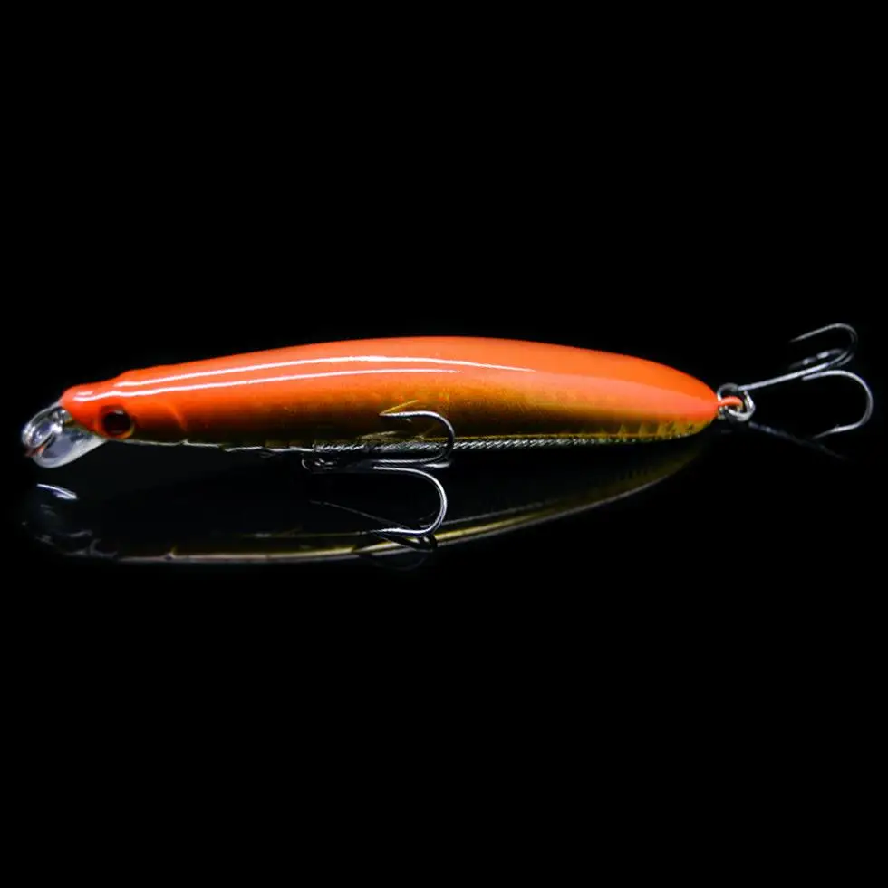 6pcs/lot 9cm 9.5g Plastic Minnow Artificial Hard Fishing Lure Laser Bait with 3D Eyes | Спорт и развлечения