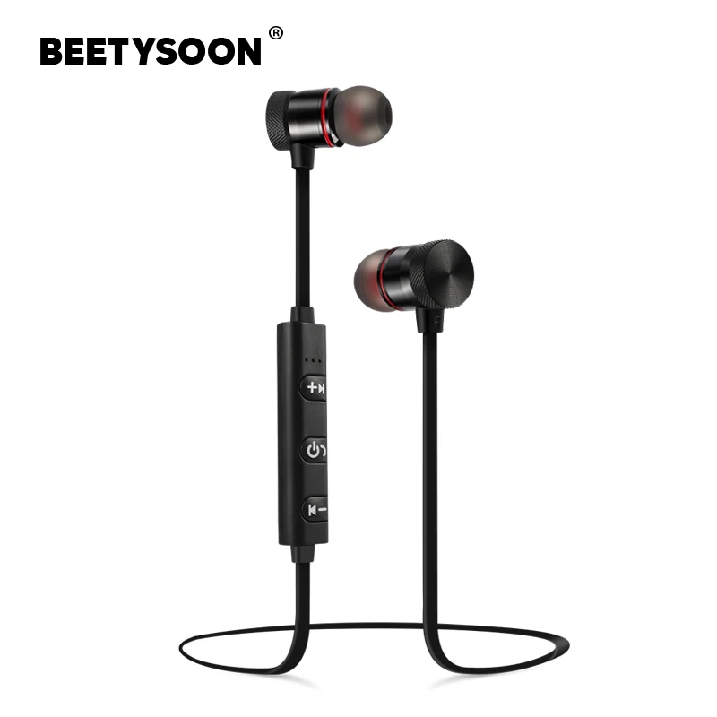 блюту наушники беспроводные Bluetooth от BEETYSOON для телефона водонепроницаемые с