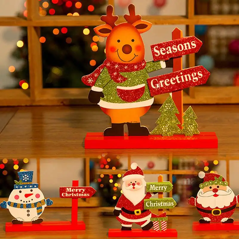 Hoomall Санта Клаус Снеговик Новогодний подарок детские игрушки вечерние DIY