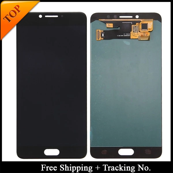 100% протестированный Super AMOLED для Samsung C7 PRO LCD Galaxy Pro C7010 ЖК экран сенсорный дигитайзер