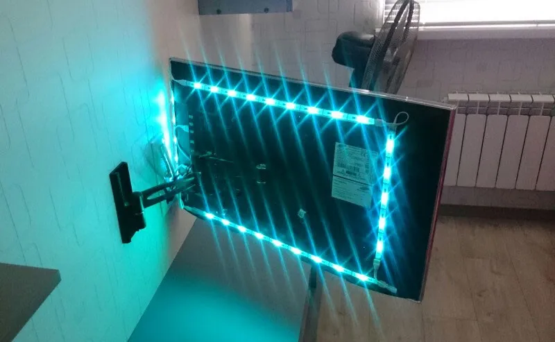 Сосуде USB Powered RGB LED ТВ/Мониторы подсветка led свет настроения для 32' 40 43 &quot48&quot 50
