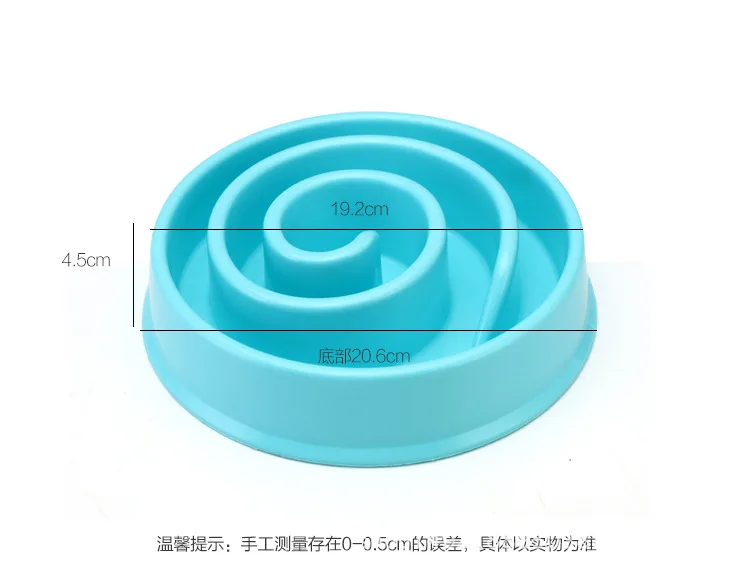 Anti-swallowing Feeder Healthy Bloat Dish For Pet Feeding Tools Dog Cat Interactive Slow Food Bowl | Дом и сад