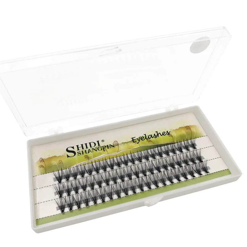 Thickness 0.07mm Black Individual Wave Mink Eyelashes Extension False Eye Lashes | Красота и здоровье