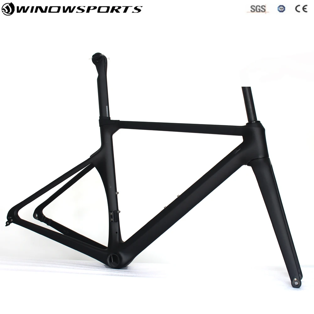 2019 новая модель Aero Disc road bike thru axle 142mmX12mm frameset 700c Bicicleta Carbon bike|Велосипедная рама| |