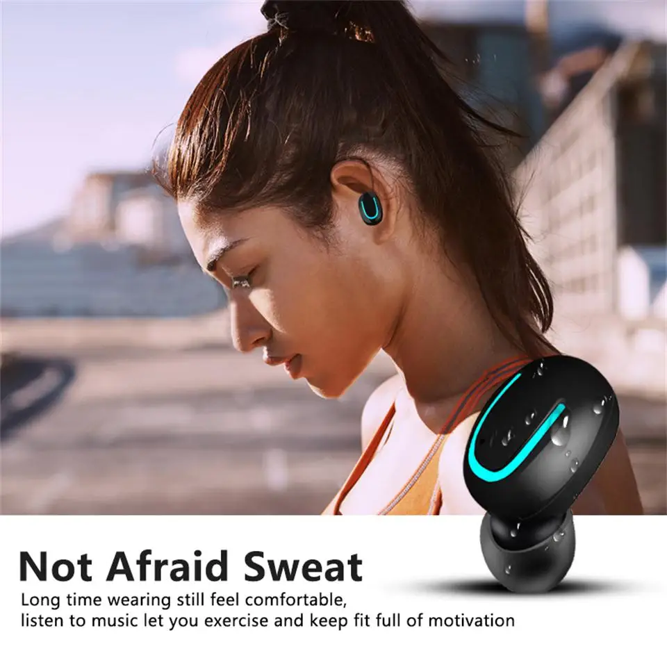 TWS Q32 мини беспроводные наушники bluetooth гарнитура громкой связи игровая гарнитура с 1500 мАч блок питания
