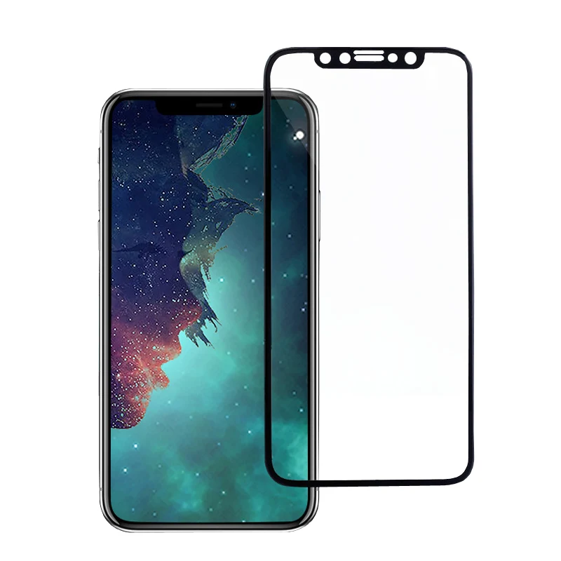 2 шт для apple iphone X полный экран протектор Закаленное стекло защитная пленка
