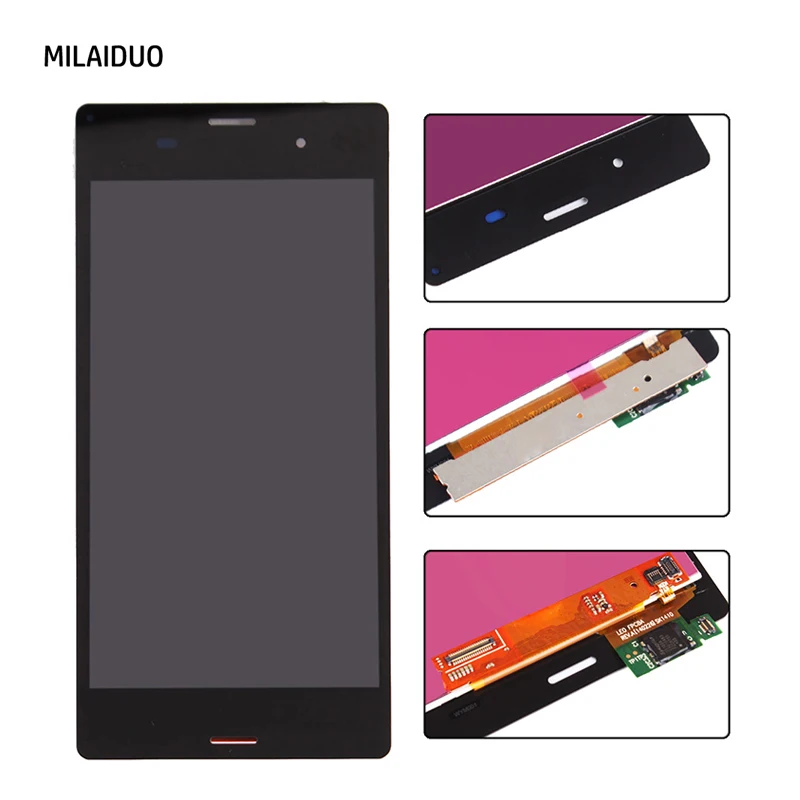 ЖК дисплей для Sony Xperia Z3 L55t D6603 5 2 &quotсенсорный экран дигитайзер сборка Замена