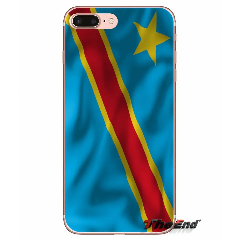 For Sony Xperia Z Z1 Z2 Z3 Z5 compact M2 M4 M5 E3 T3 XA Aqua LG G4 G5 G3 G2 Mini oil painting CG Congo flag Banner Case | Мобильные